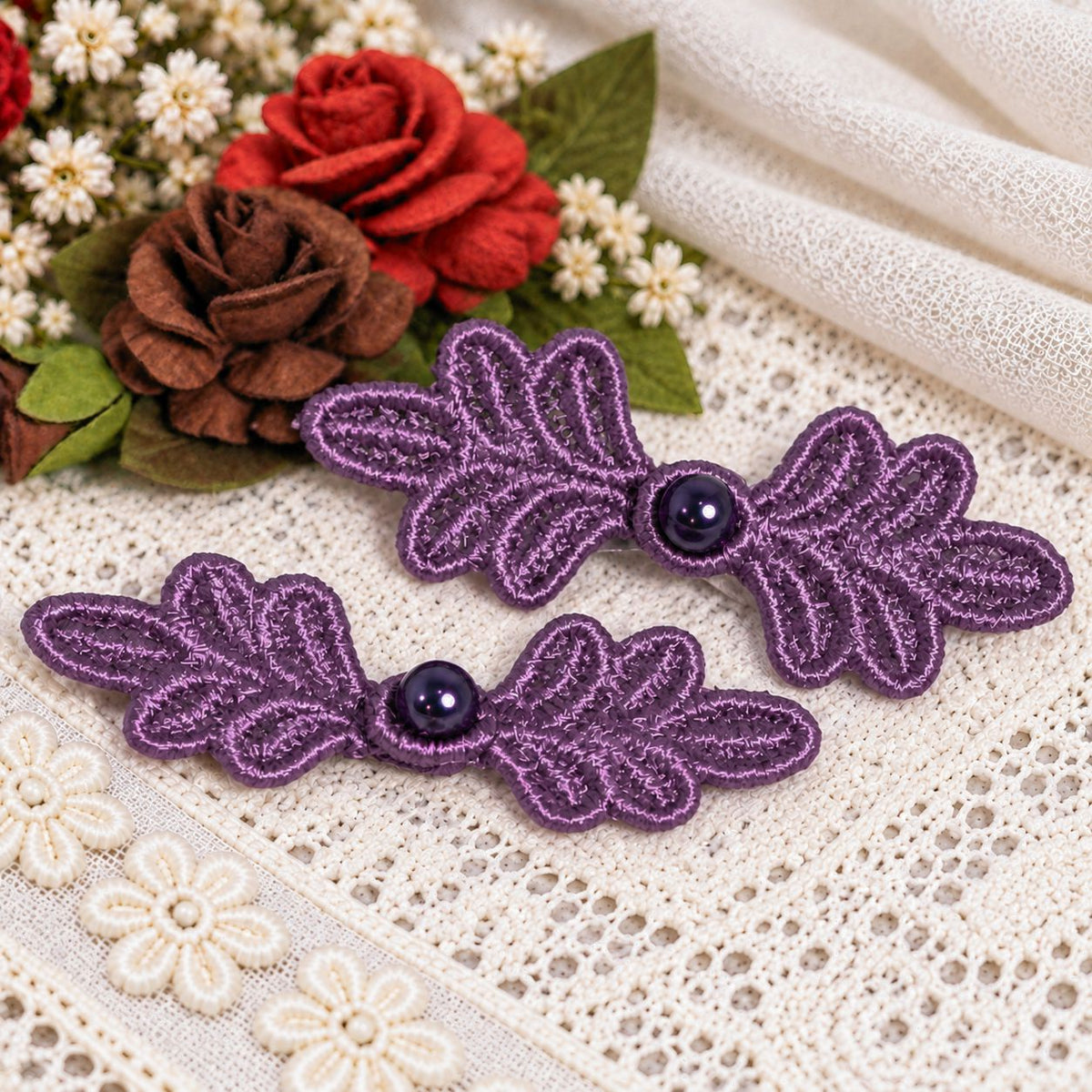 Frog Closures for Dolls