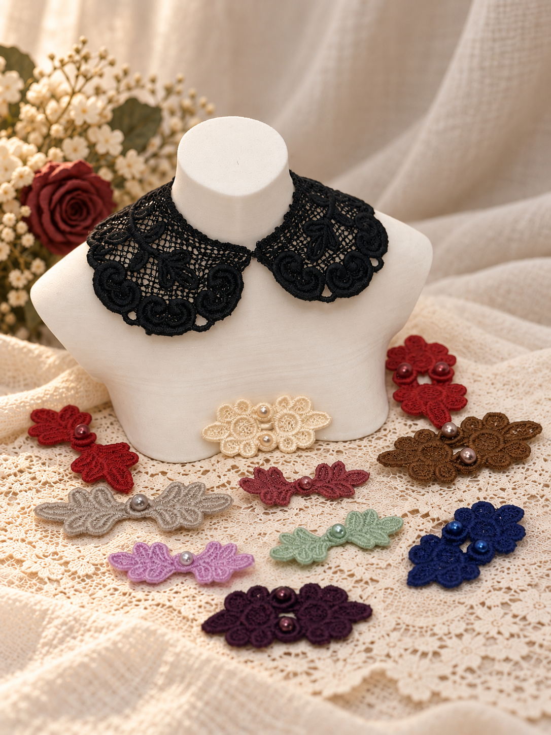 Frogs, Collars, Buttons and Bits