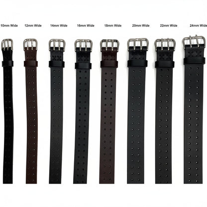 Handcrafted Genuine Leather Doll Wide Double Belts