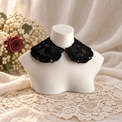 Machine Embroidered Lace Collars for Dolls