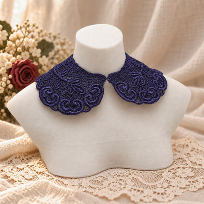 Machine Embroidered Lace Collars for Dolls