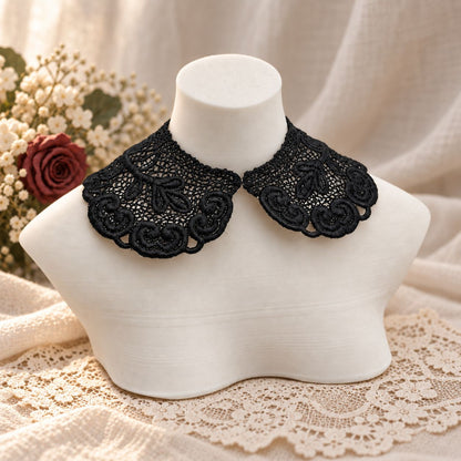 Machine Embroidered Lace Collars for Dolls