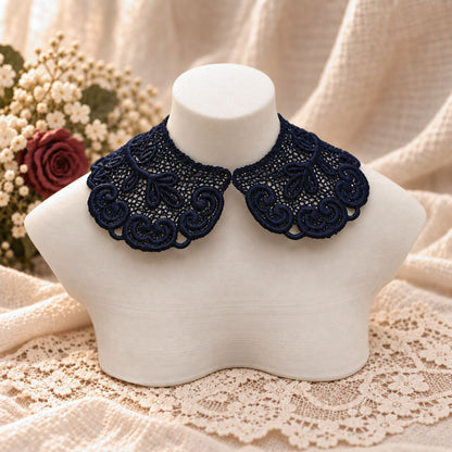 Machine Embroidered Lace Collars for Dolls