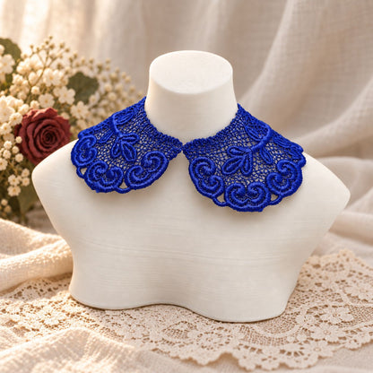 Machine Embroidered Lace Collars for Dolls